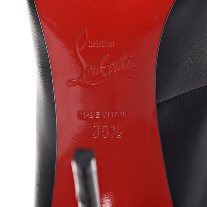 Christian Louboutin Shiny Nappa Victorina 100 Pumps 35.5 Black 6 of 14