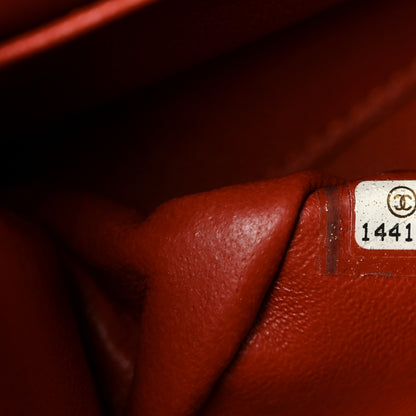 Chanel Caviar Quilted Medium Double Flap Red 8 of 11