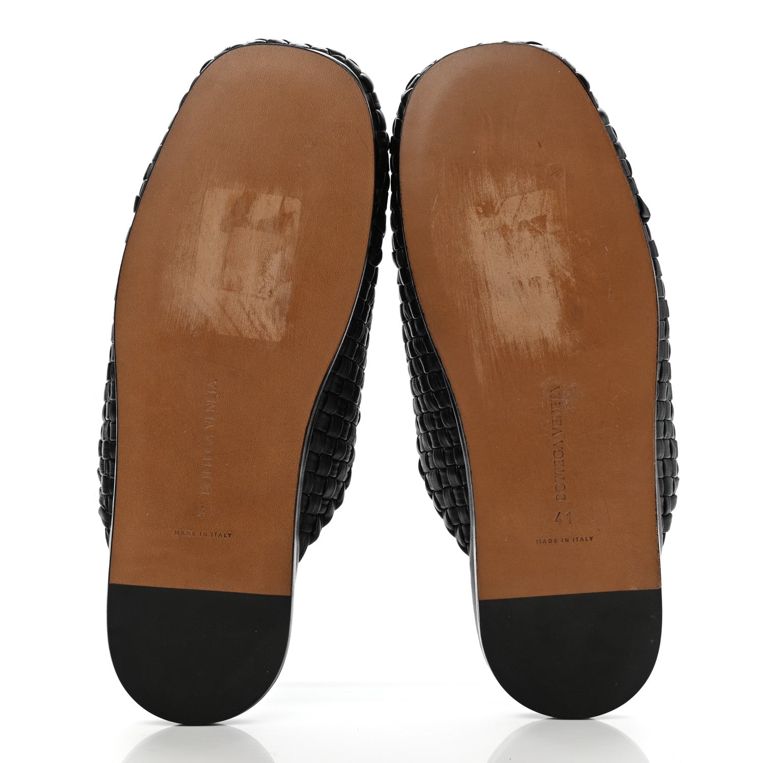 Bottega Veneta Nappa Intrecciato Slipper Mules 41 Black 5 of 8