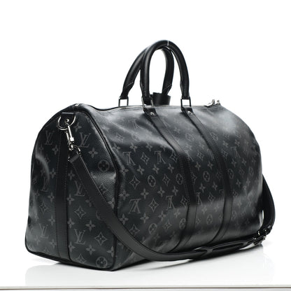 Louis Vuitton Monogram Eclipse Keepall Bandouliere 45 3 of 8