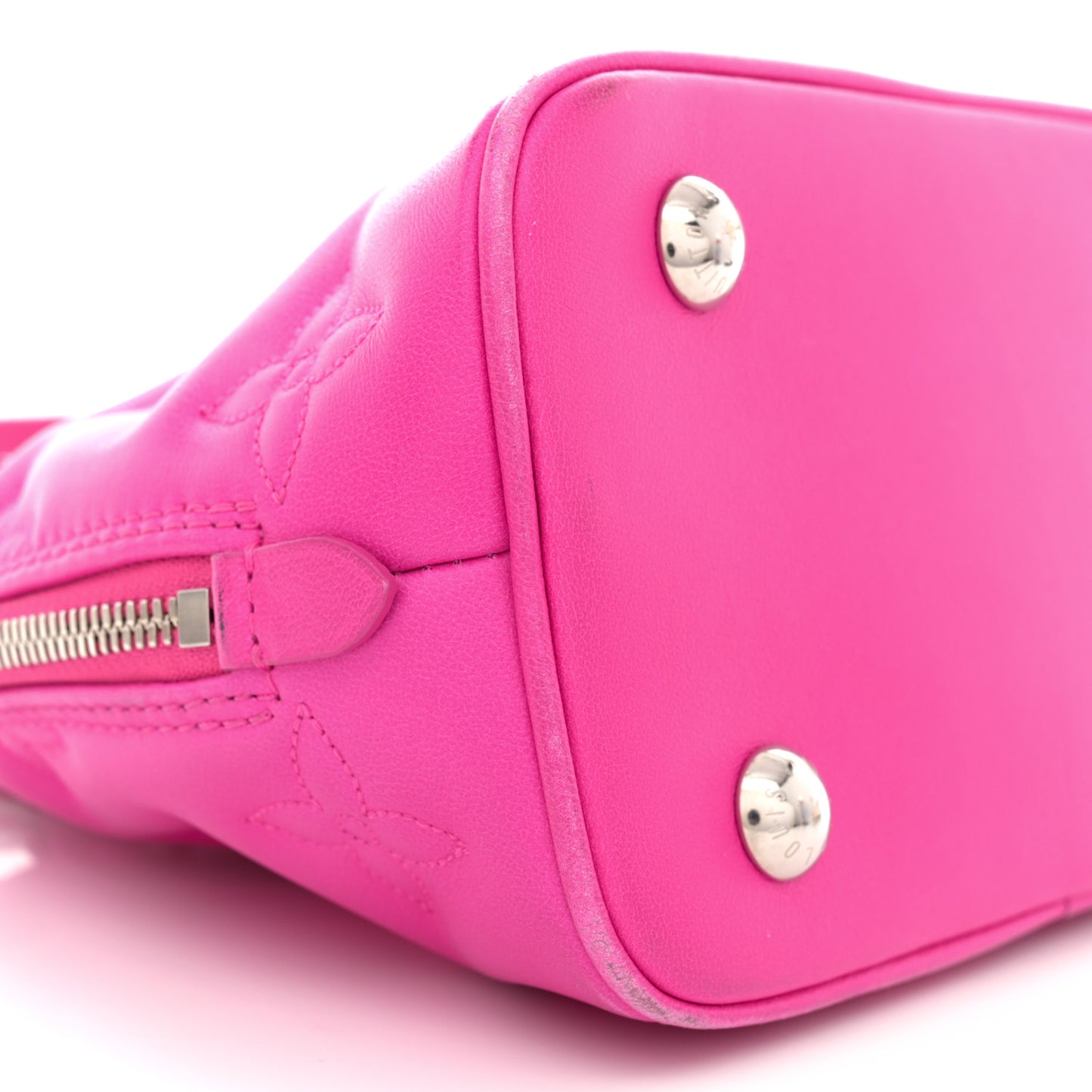 Calfskin Bubblegram Alma BB Rose Miami