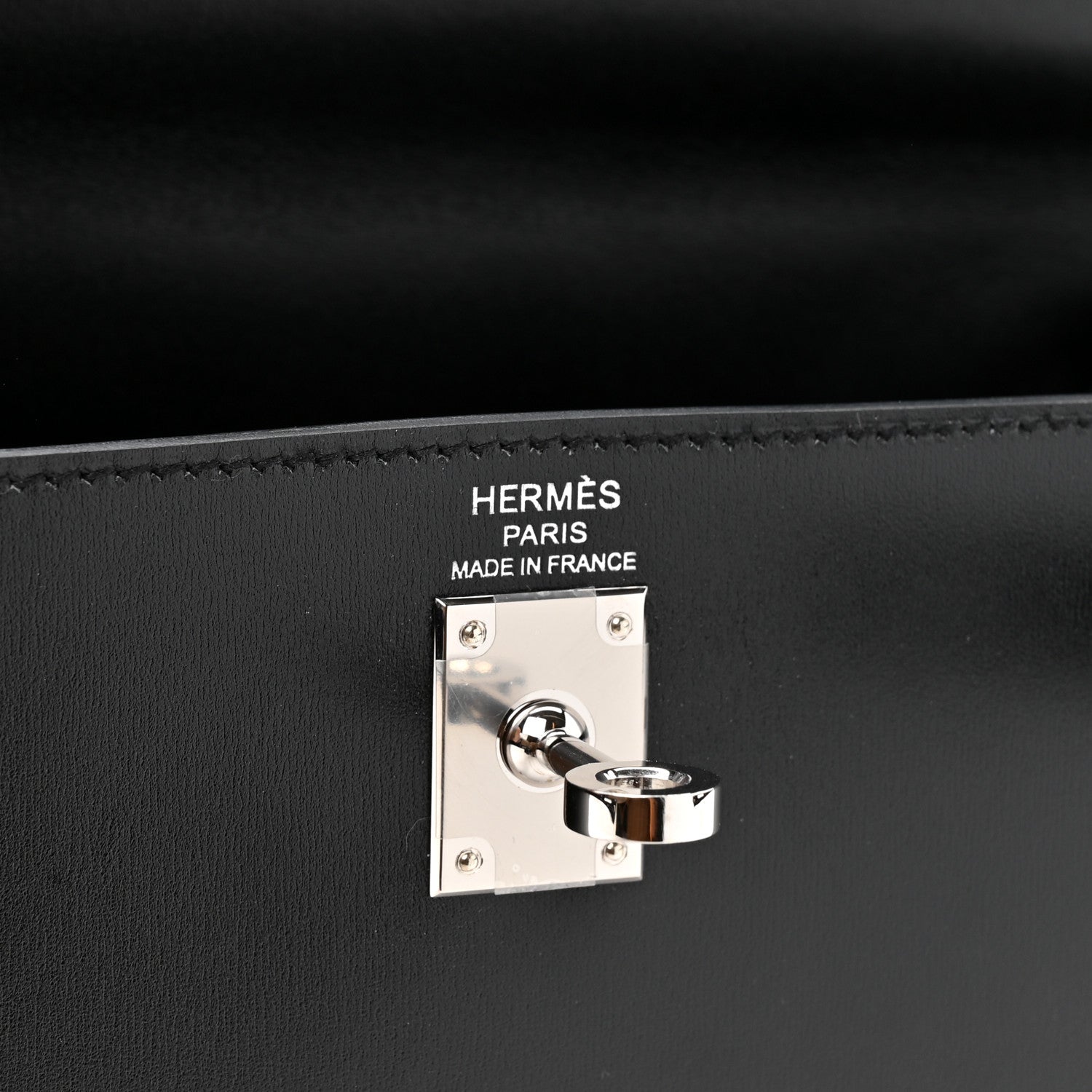 Hermes Box Kelly Sellier 25 Black 6 of 11
