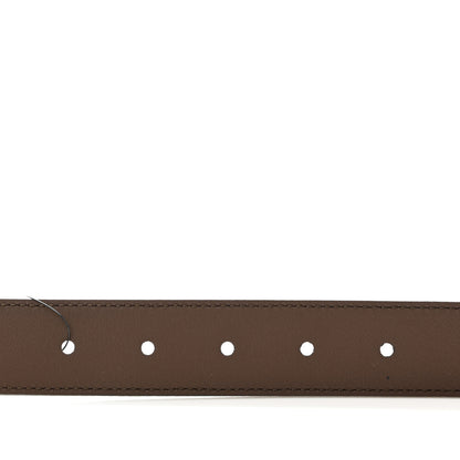 Gucci GG Supreme Monogram Dollar Calfskin Bamboo 30mm Belt 90 36 Beige Ebony Fuxia Fluo 4 of 6