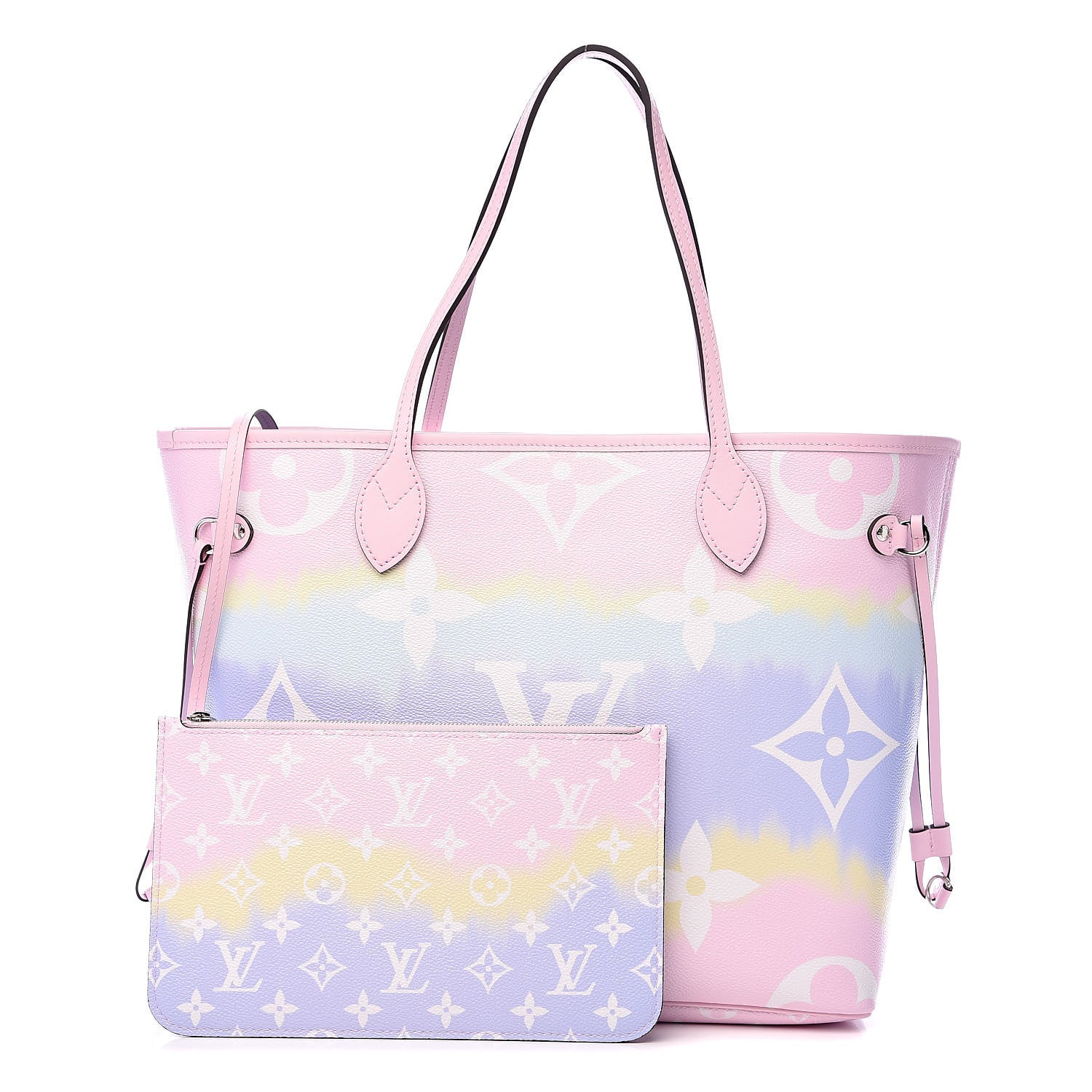 Louis Vuitton Monogram Escale Neverfull MM Pastel 1 of 12