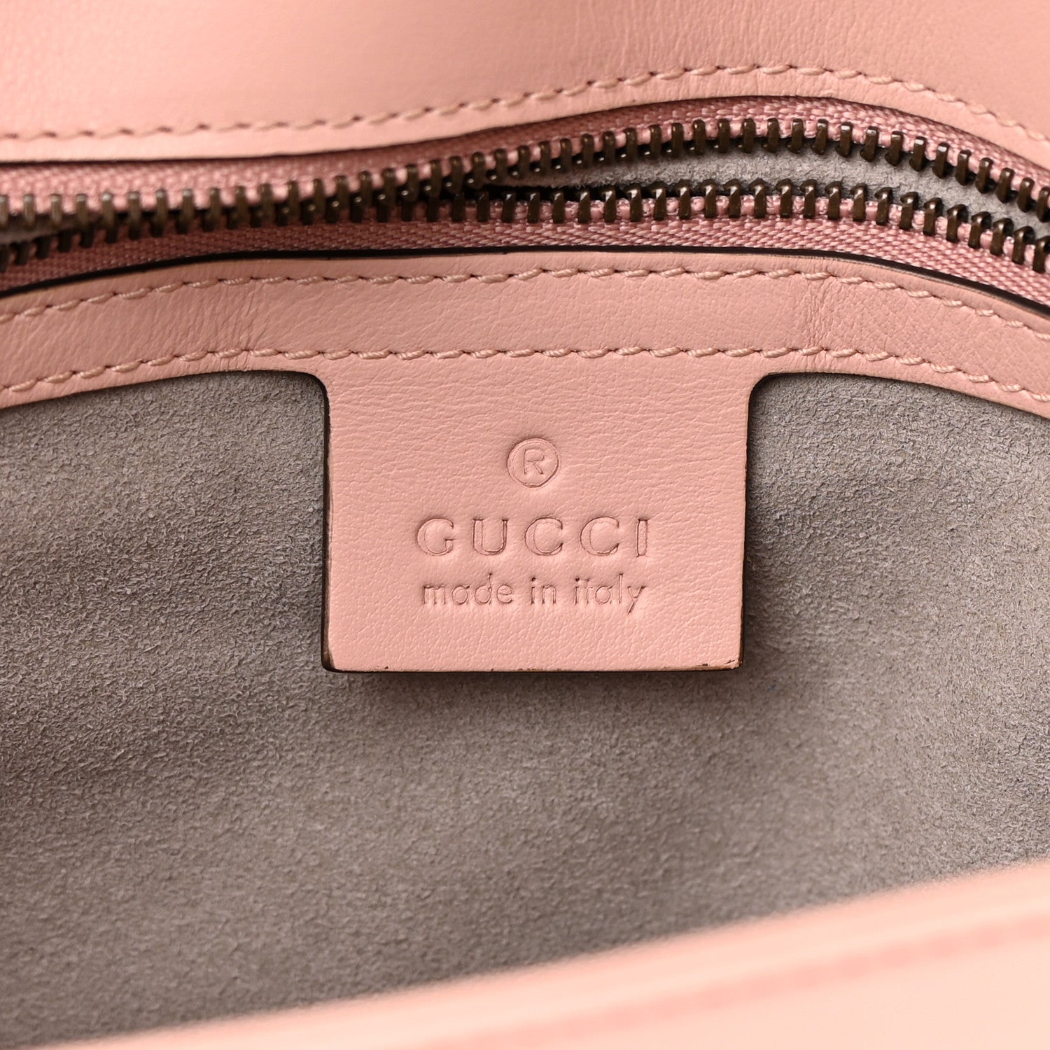 Gucci Calfskin Matelasse Small GG Marmont Shoulder Bag Perfect Pink 6 of 15