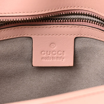 Gucci Calfskin Matelasse Small GG Marmont Shoulder Bag Perfect Pink 6 of 15