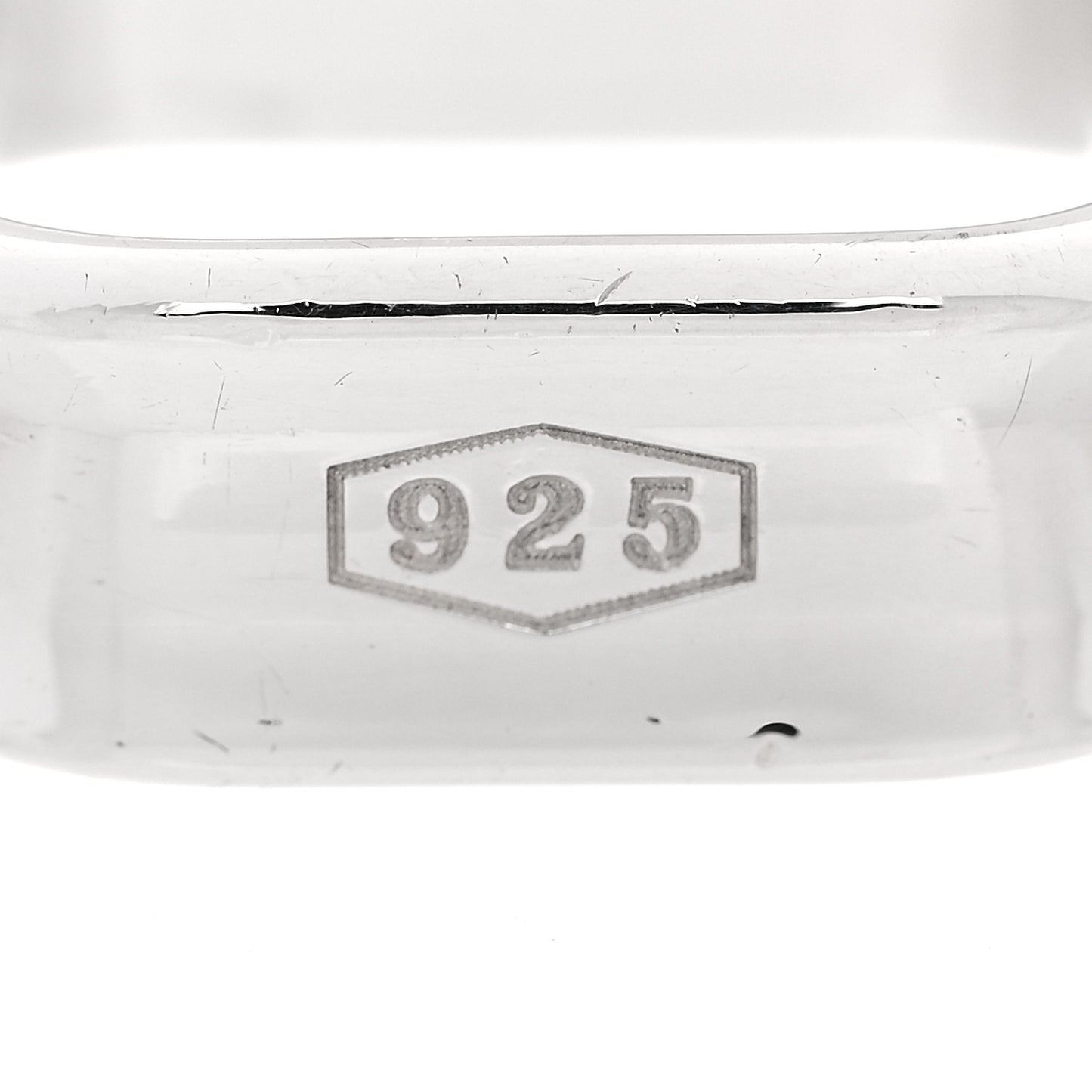 Sterling Silver 1837 Square Ring 54 6.75