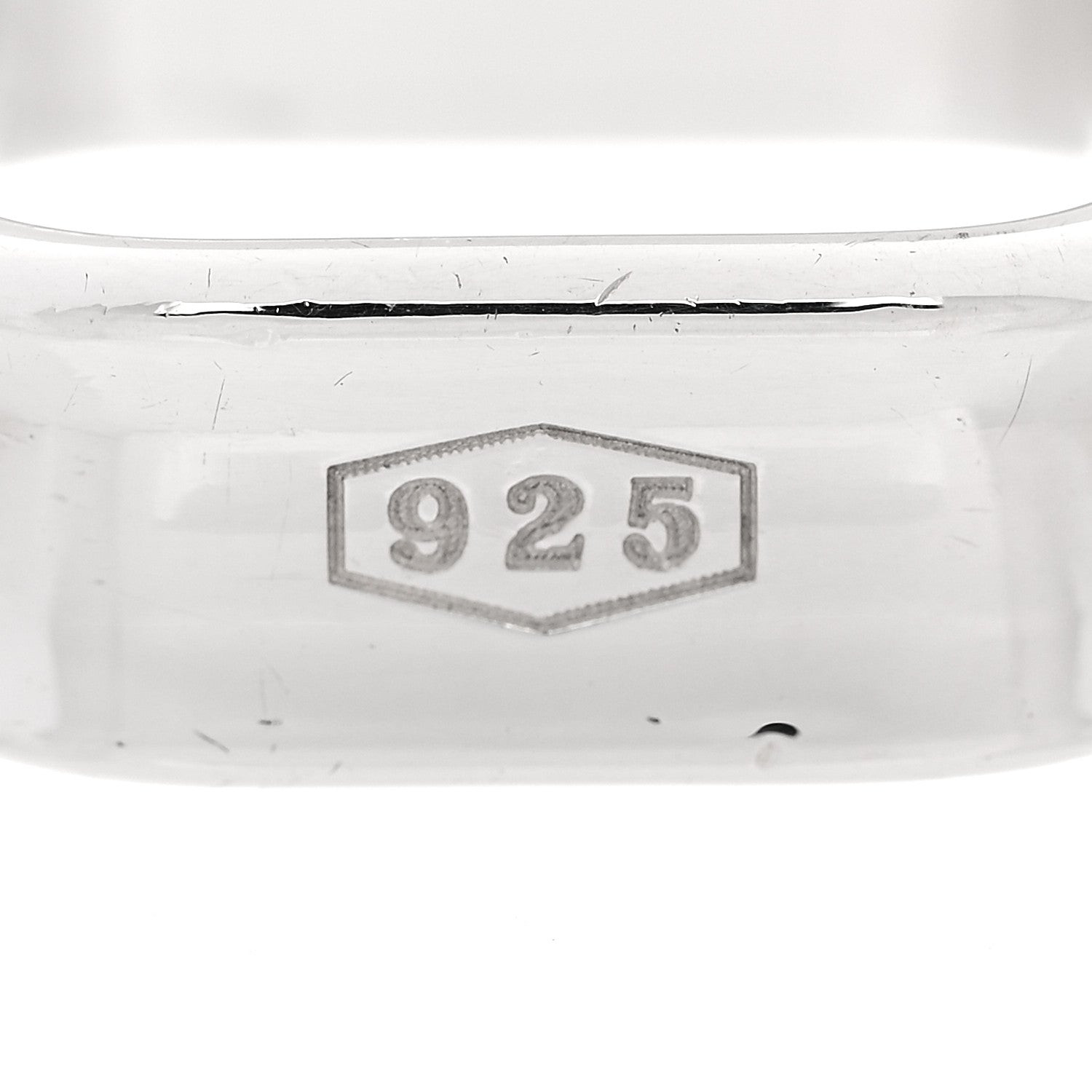 Tiffany Sterling Silver 1837 Square Ring 54 6.75 6 of 7