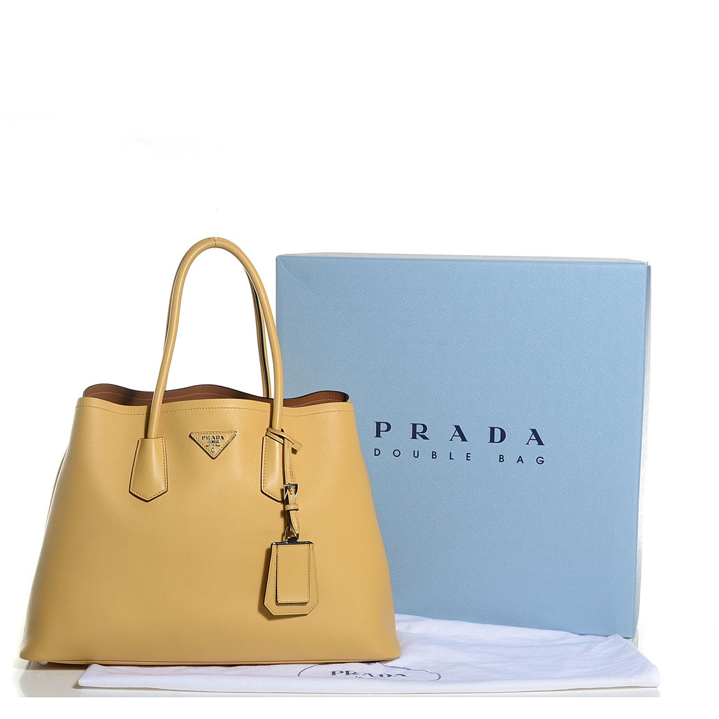 Soft Calf Double Bag Ginestra