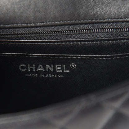 Chanel Lambskin Quilted Mini Square Flap Black 5 of 13