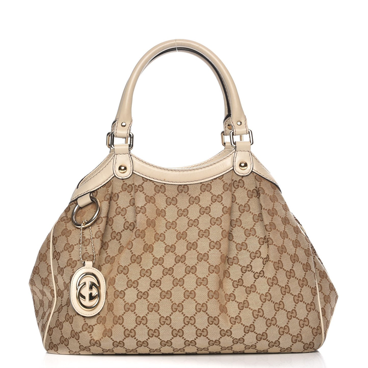 Monogram Medium Sukey Tote Off White