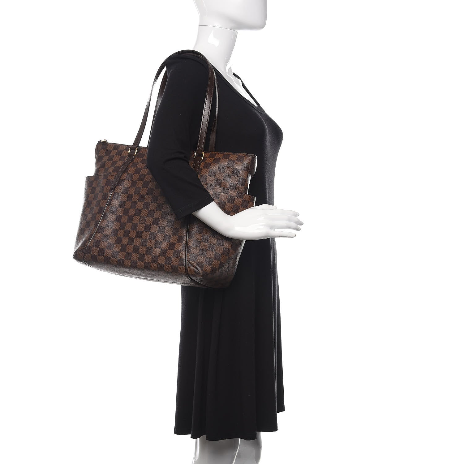 Louis Vuitton Damier Ebene Totally MM 2 of 12
