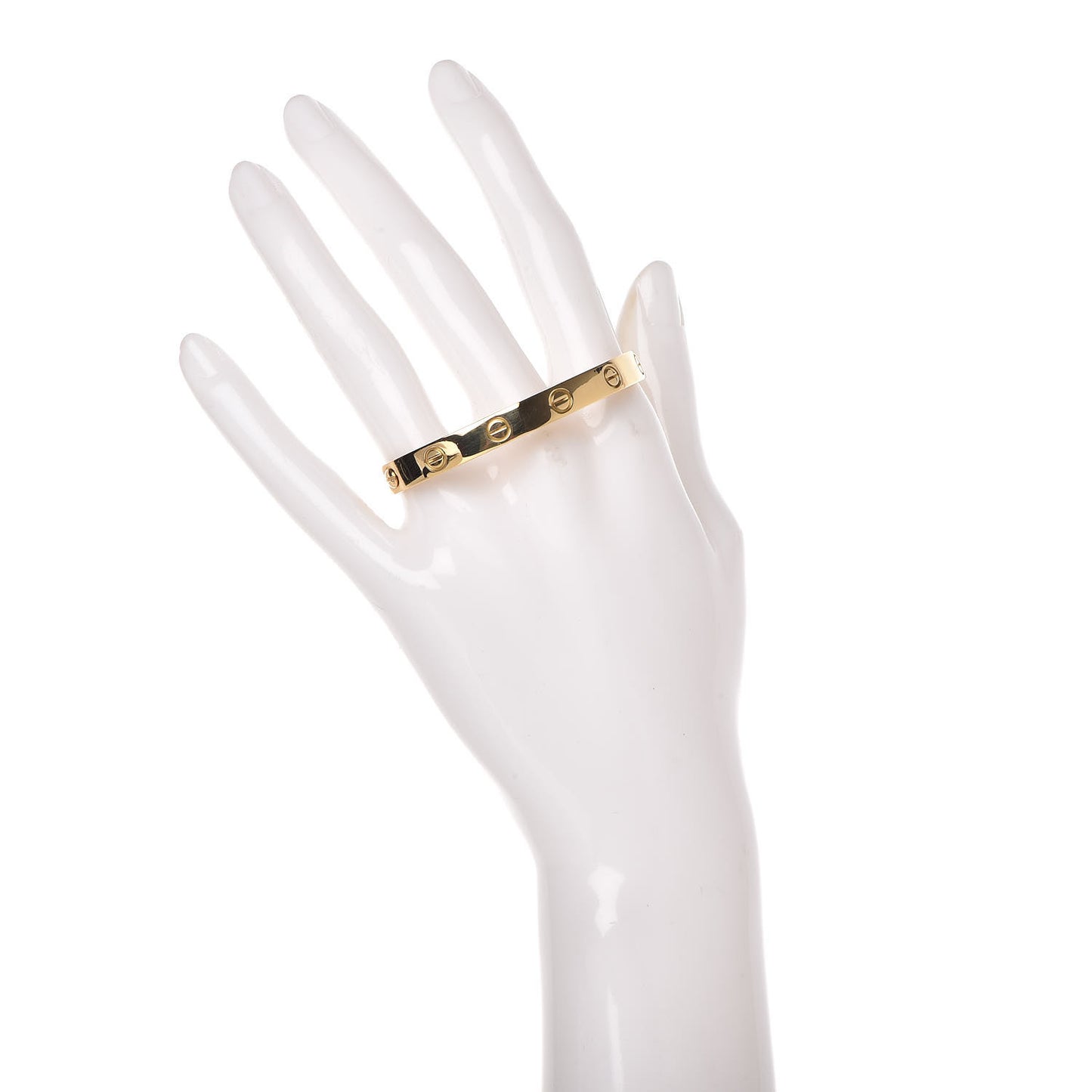 18K Yellow Gold LOVE Bracelet 16