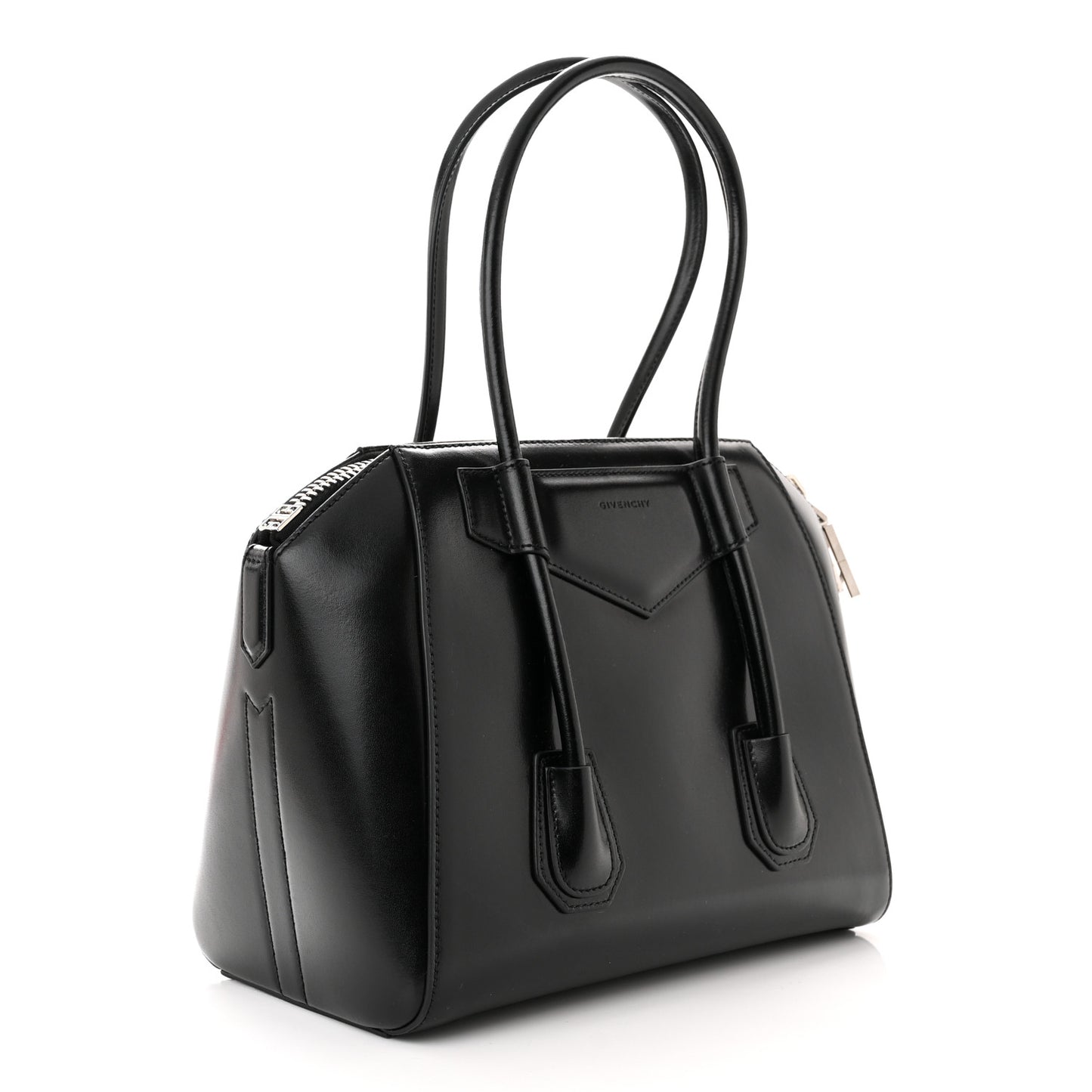Box Calfskin Medium Lock Antigona Black