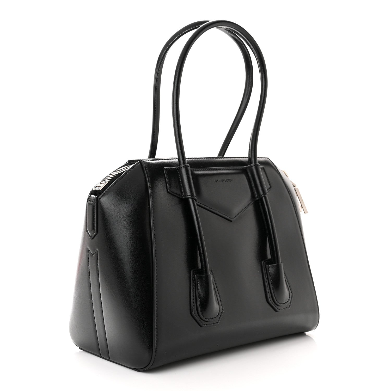 Givenchy Box Calfskin Medium Lock Antigona Black 3 of 10