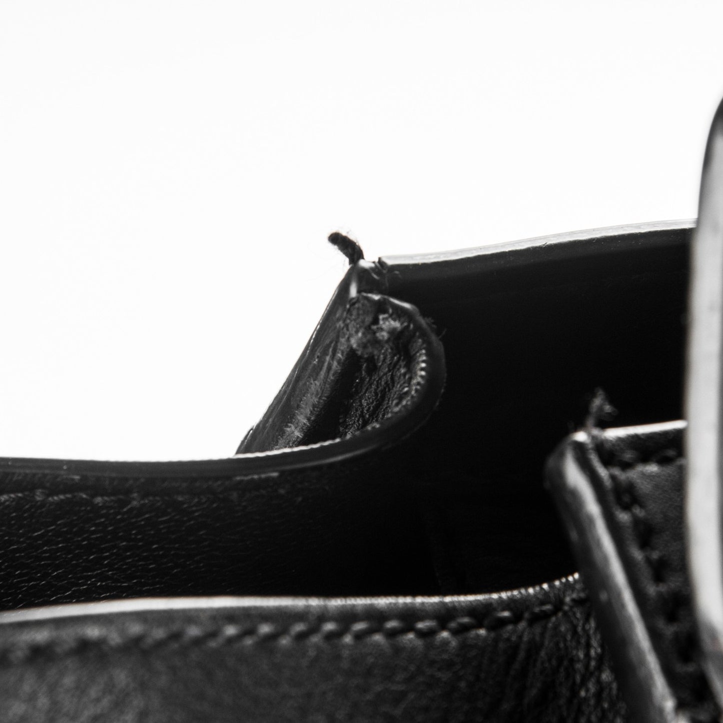 Smooth Calfskin Mini Luggage Black