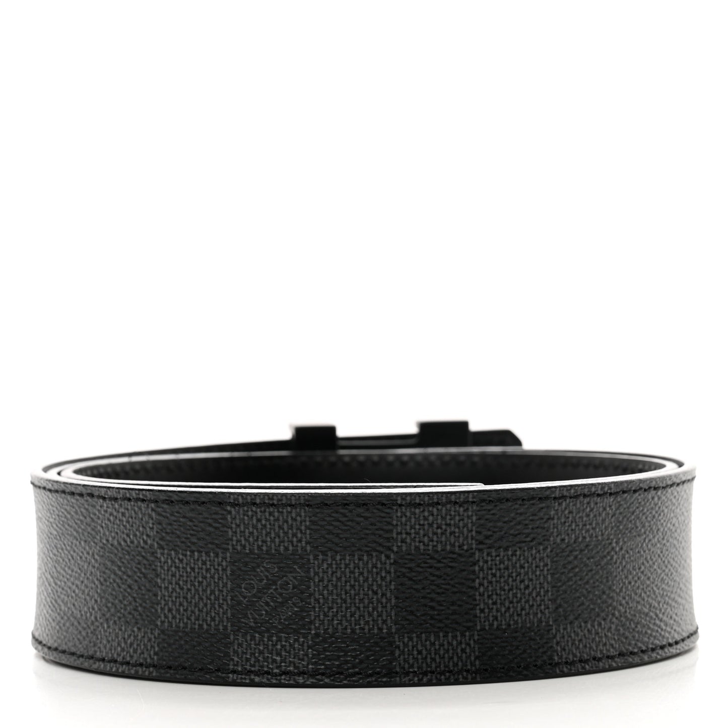 Damier Graphite 40mm LV Initiales Belt 95/38