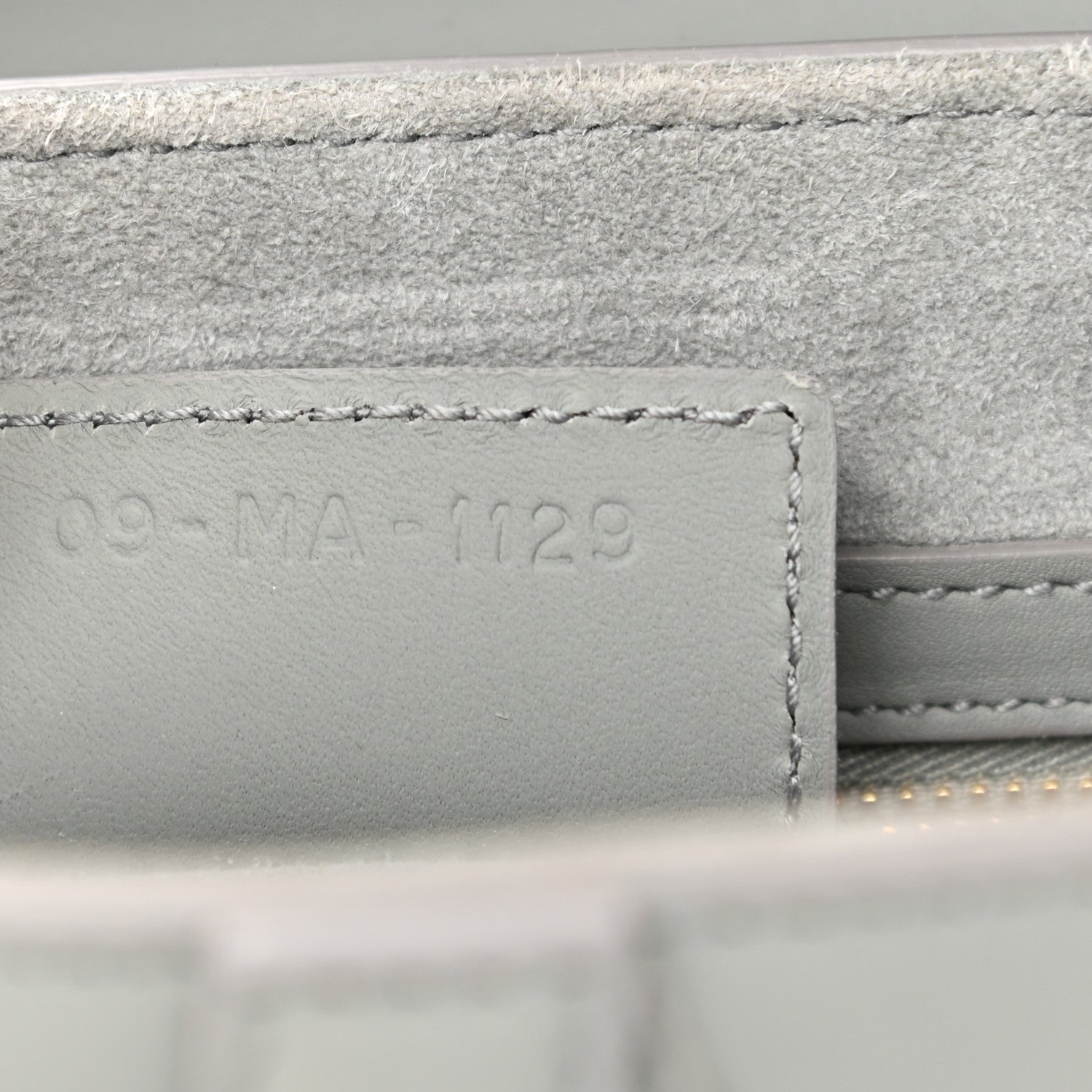 Christian Dior Ultra Matte Calfskin Saddle Bag Grey 7 of 12