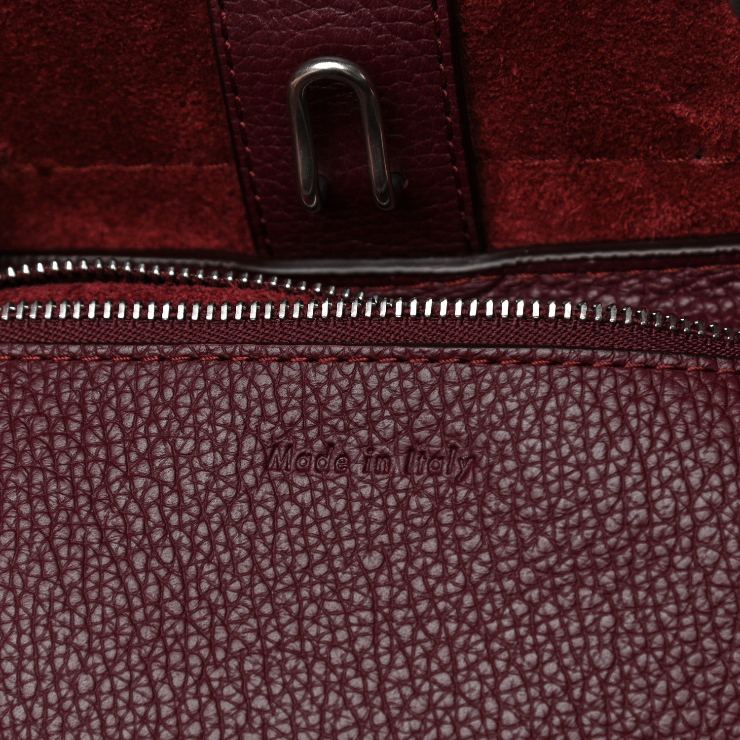 Celine Supple Grained Calfskin Small Big Bag Wine 7 of 11