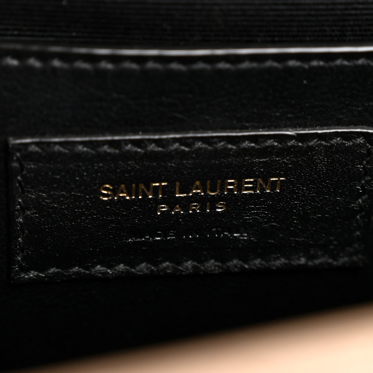 Saint Laurent Grain De Poudre Textured Mixed Matelasse Triquilt Medium Monogram Satchel Dark Beige 6 of 11