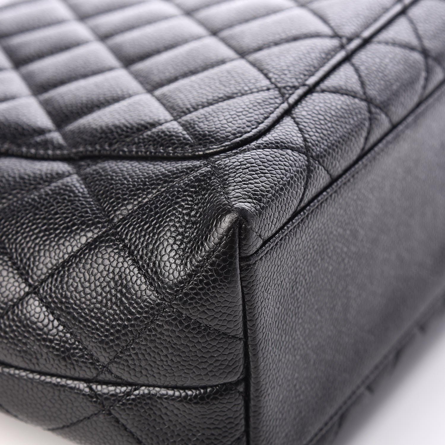 Chanel Caviar Quilted Jumbo Kelly Flap Black 10 of 12