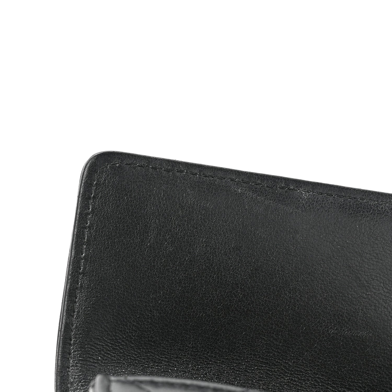 Chanel Lambskin Quilted Large Boy Gusset Flap Wallet Black 11 of 16