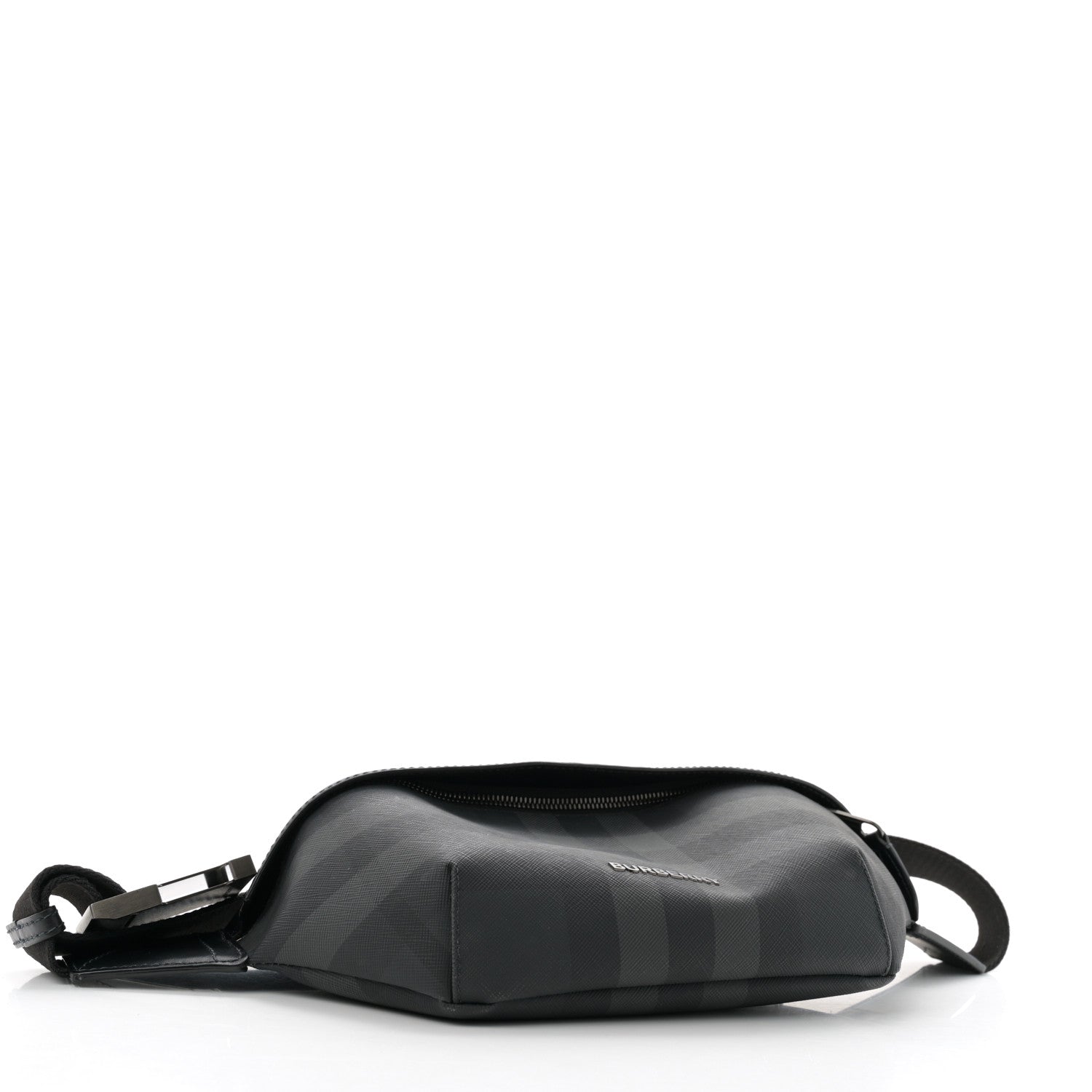 Burberry Charcoal Check Calfskin Sonny Bum Bag Charcoal 4 of 10