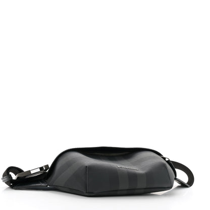 Burberry Charcoal Check Calfskin Sonny Bum Bag Charcoal 4 of 10
