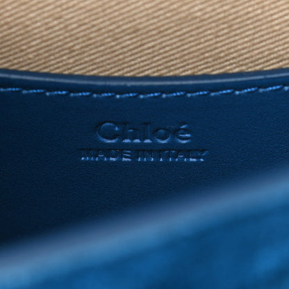 Chloe Calfskin Small Tess Bag Smoky Blue 6 of 9