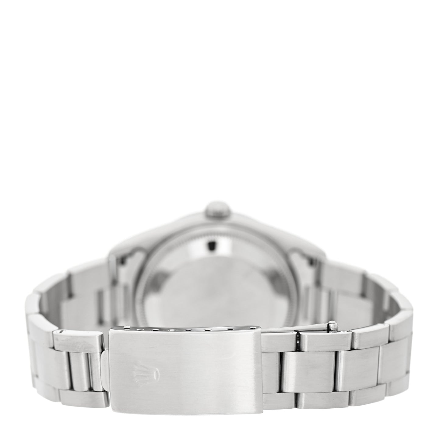 Stainless Steel 34mm Oyster Perpetual Date Watch White 15200