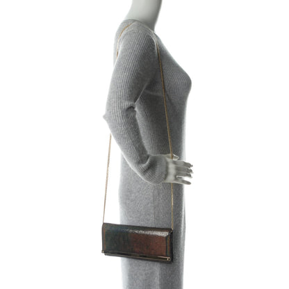 Jimmy Choo Holograph Print Milla Clutch Metallic 2 of 6