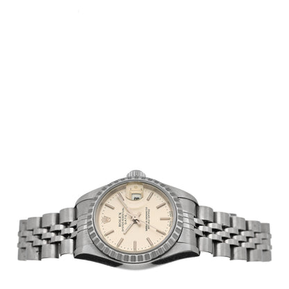 Rolex Stainless Steel 26mm Oyster Perpetual Date Watch Silver 79240 2 of 4