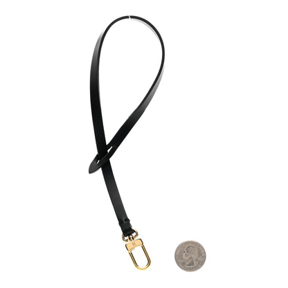 Louis Vuitton Calfskin Pochette Accessories Strap Black 2 of 4