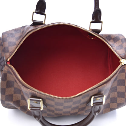Louis Vuitton Damier Ebene Speedy 30 4 of 14