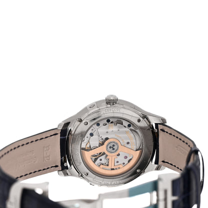 Jaeger-LeCoultre Stainless Steel Alligator 36mm Master Ultra Thin Moon Automatic Watch Q1248420 4 of 5