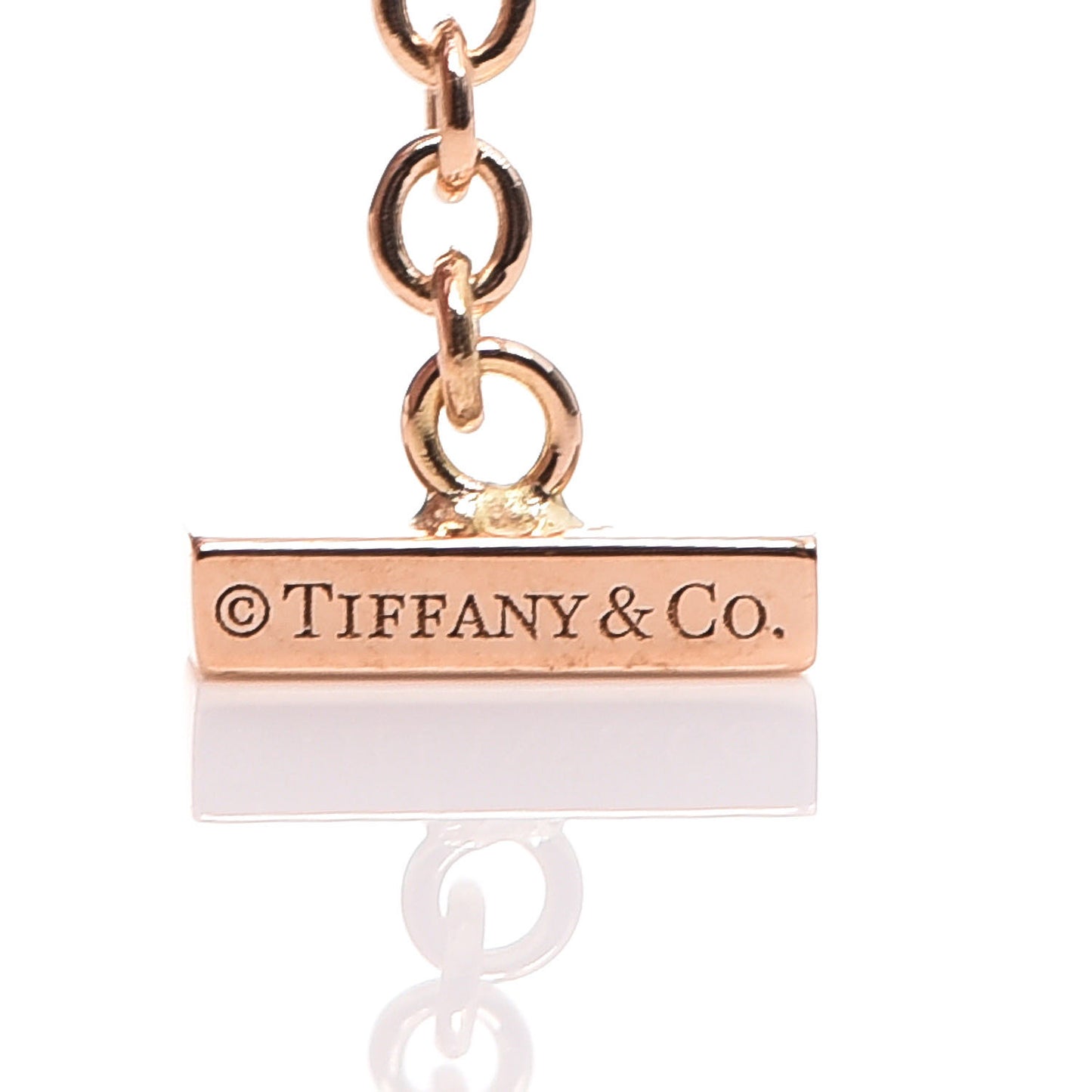 18K Rose Gold T Smile Bracelet