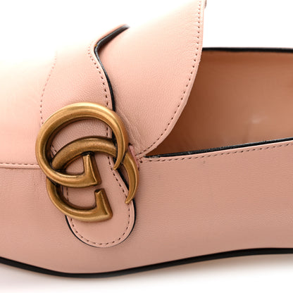 Gucci Malaga Kid Womens GG Marmont Loafers 38.5 Perfect Pink 12 of 13