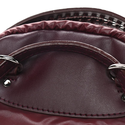 Stella McCartney Polyamide Falabella Go Glitter Stars Backpack Burgundy 11 of 12