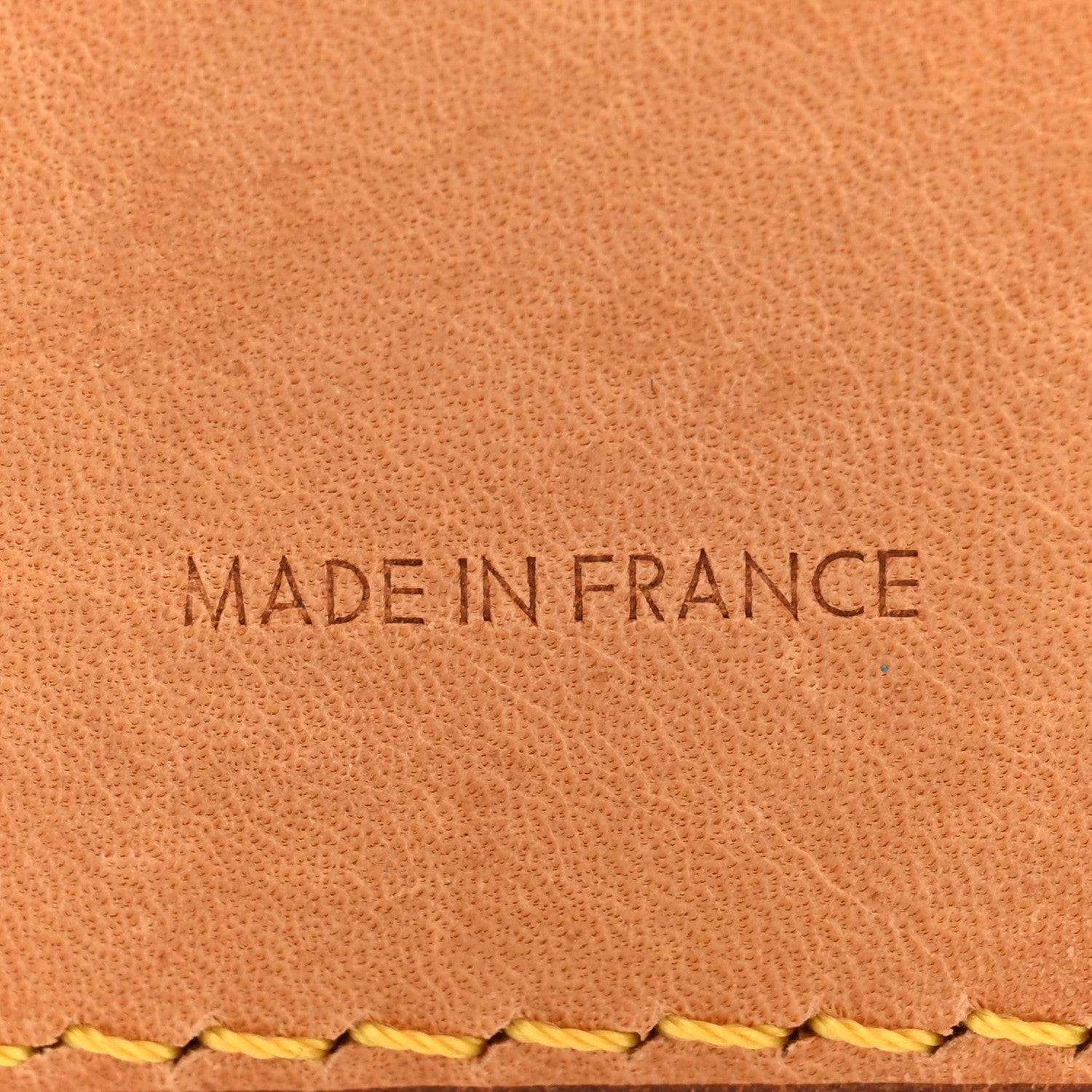 Louis Vuitton Vachetta Luggage Tag 3 of 3