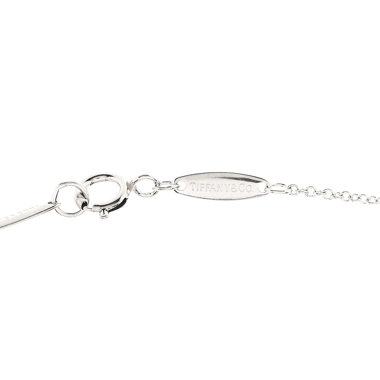 Platinum Diamond Elsa Peretti .70ctw Diamonds by the Yard 5 Station Necklace