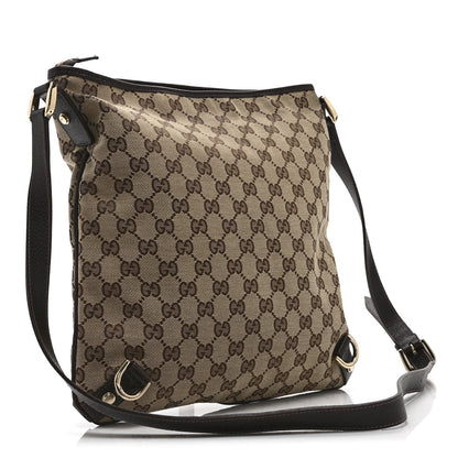 Gucci Monogram Abbey Messenger Bag Dark Brown 3 of 10