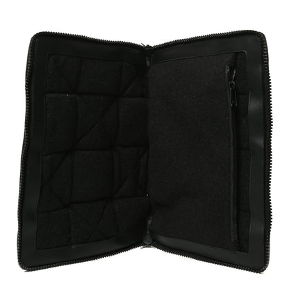Bottega Veneta Calfskin Maxi Intrecciato Puffy Laptop Pouch Black 4 of 10