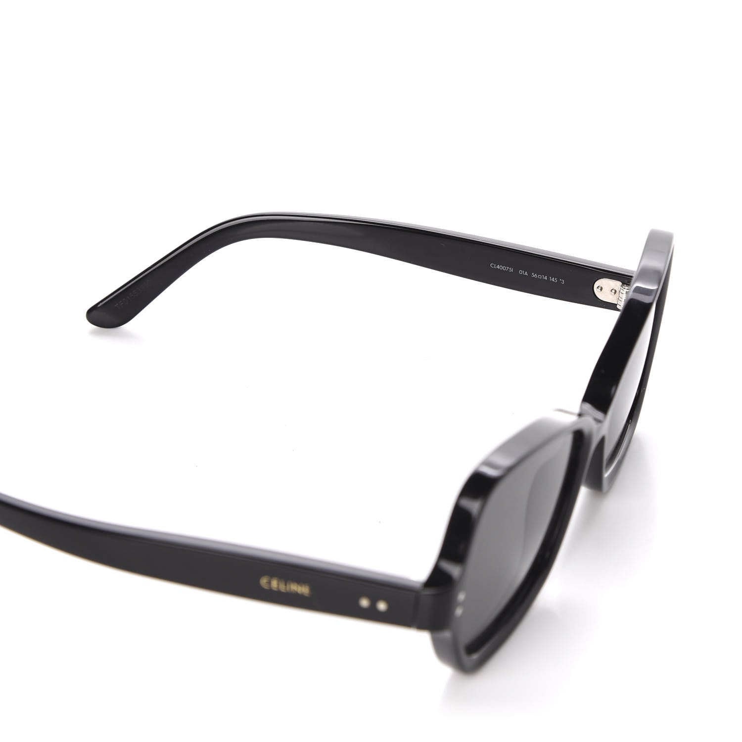Celine Rectangular Butterfly Sunglasses CL40075I Black 4 of 8