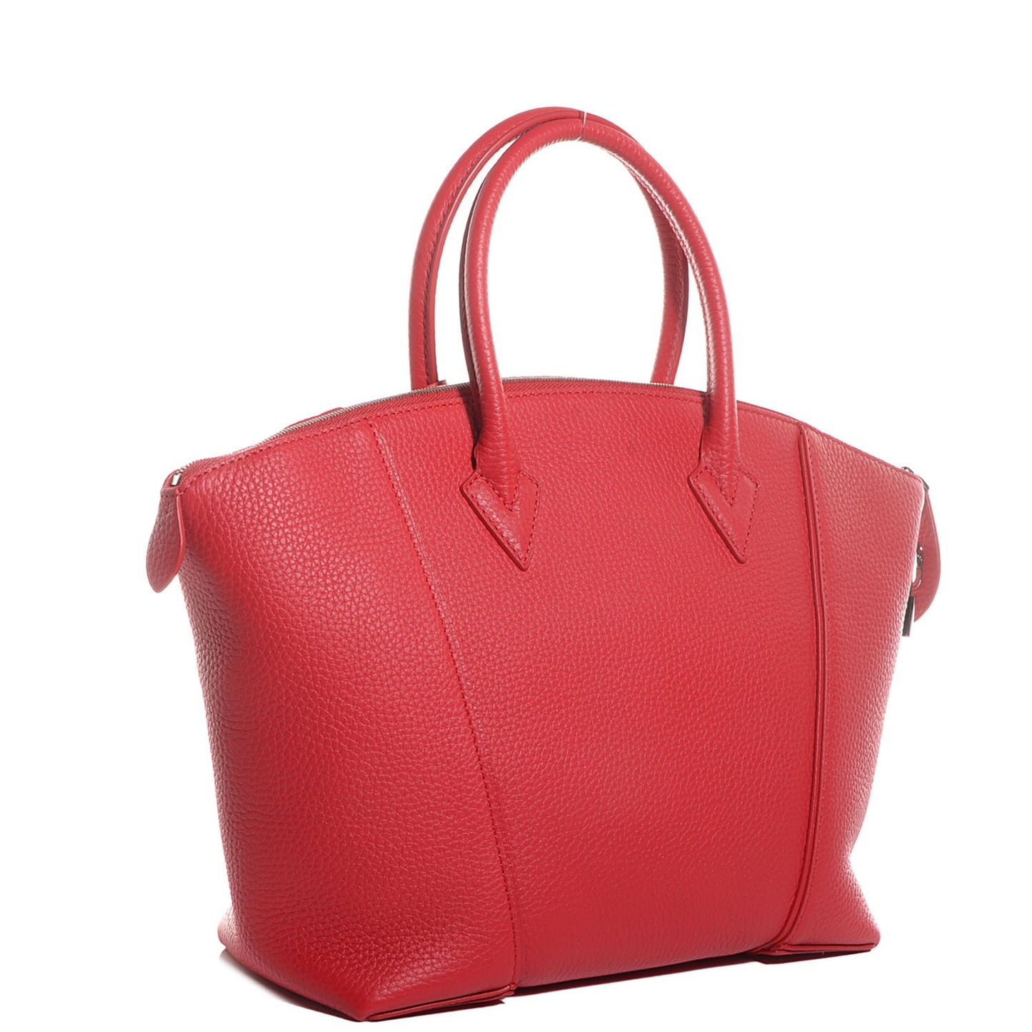 Cuir Taurillon Soft Lockit PM Rubis