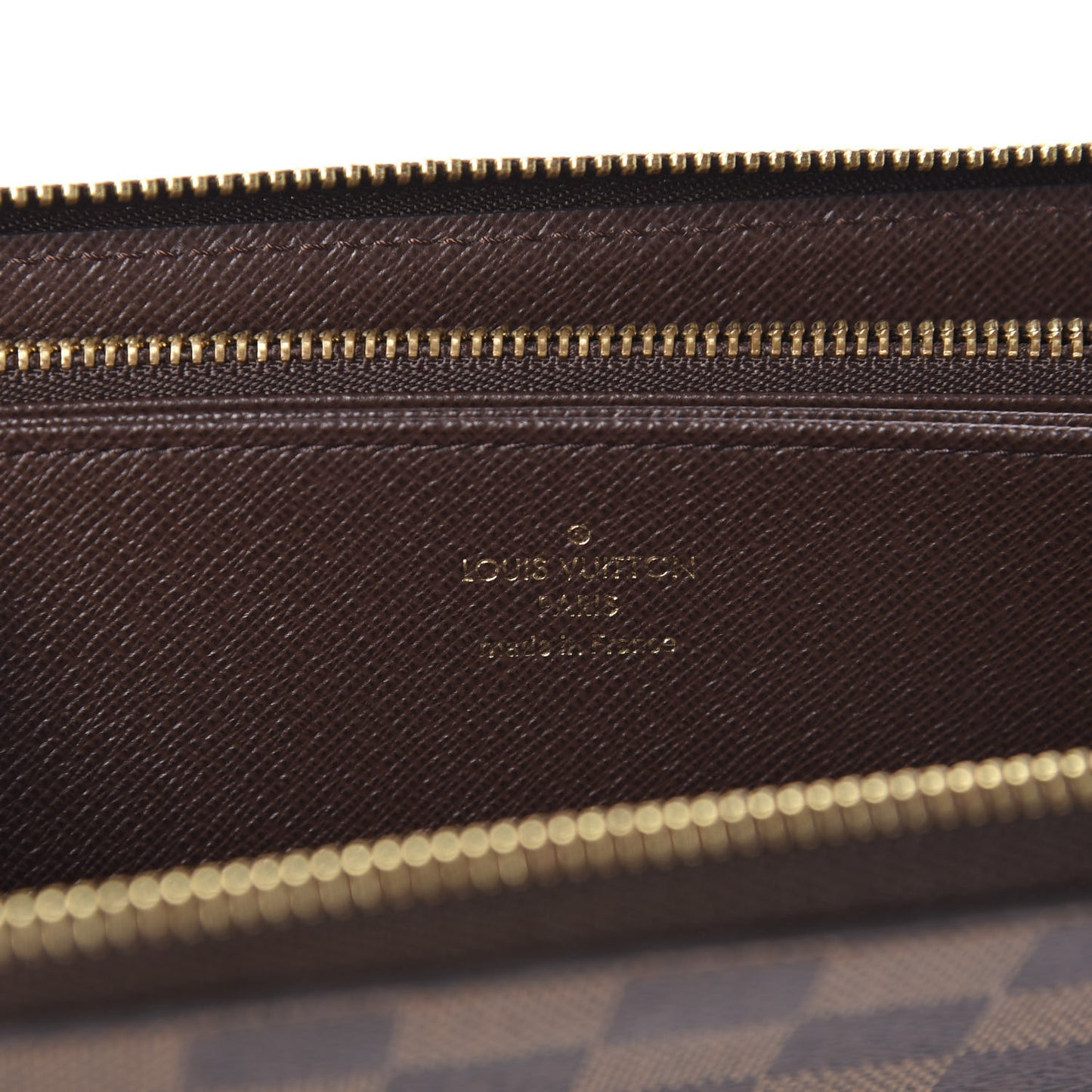 Damier Ebene Zippy Wallet