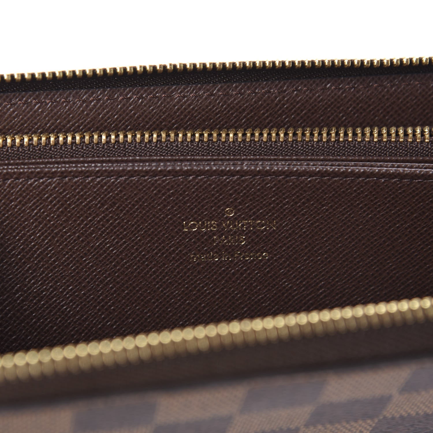 Louis Vuitton Damier Ebene Zippy Wallet 8 of 9