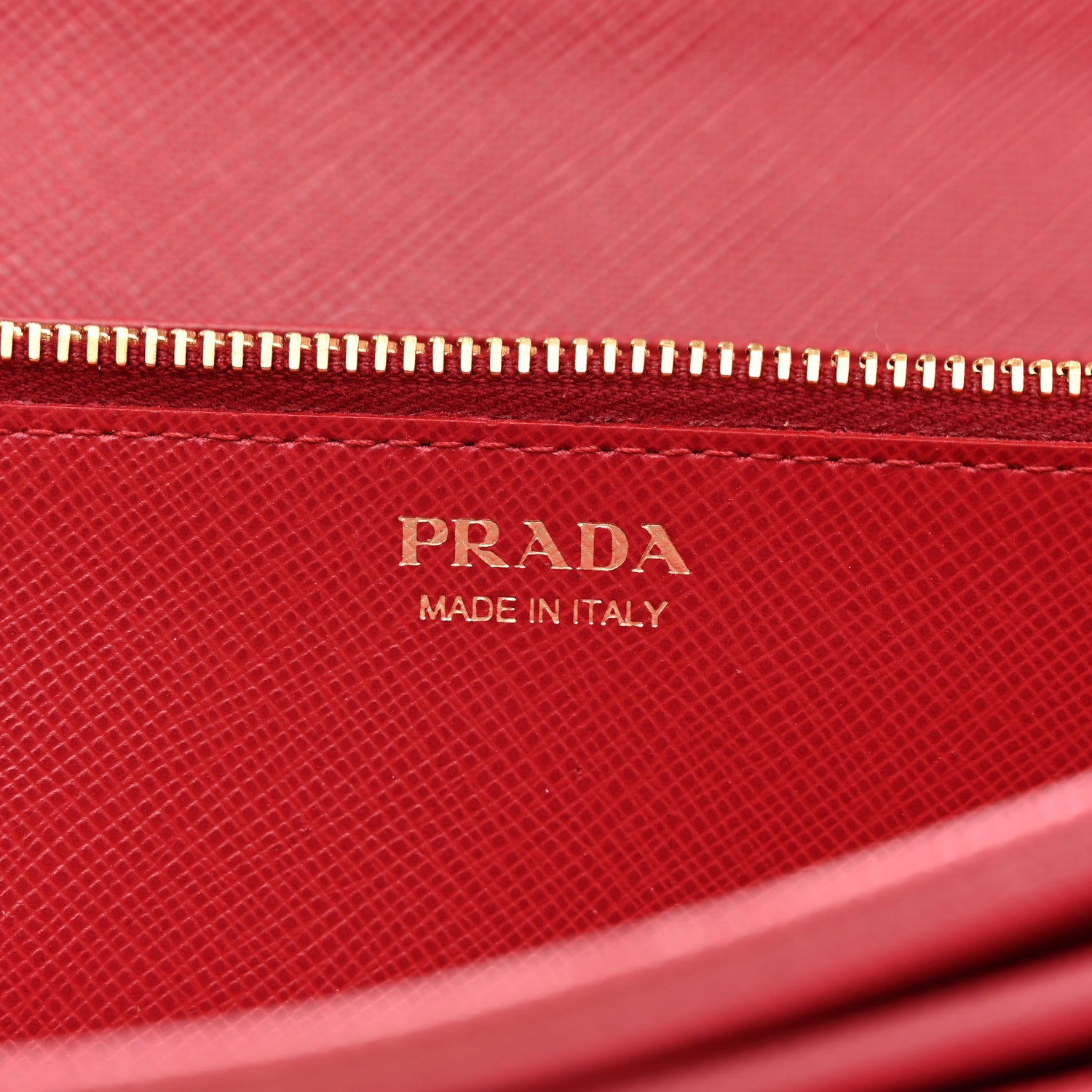 Prada Saffiano Lock Portafogli Flap Wallet Fuoco 6 of 10