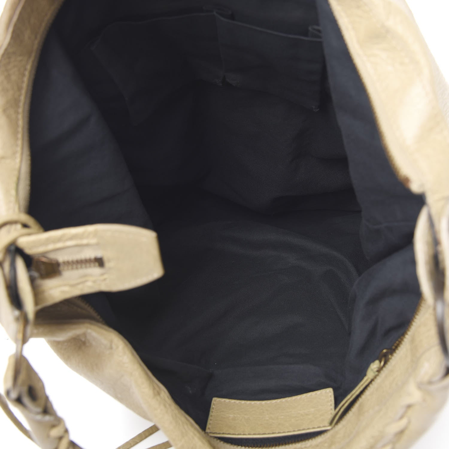 Balenciaga Agneau Classic Hardware Day Hobo Latte Beige 4 of 9