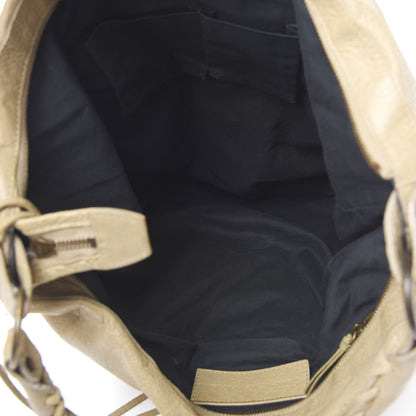 Balenciaga Agneau Classic Hardware Day Hobo Latte Beige 4 of 9