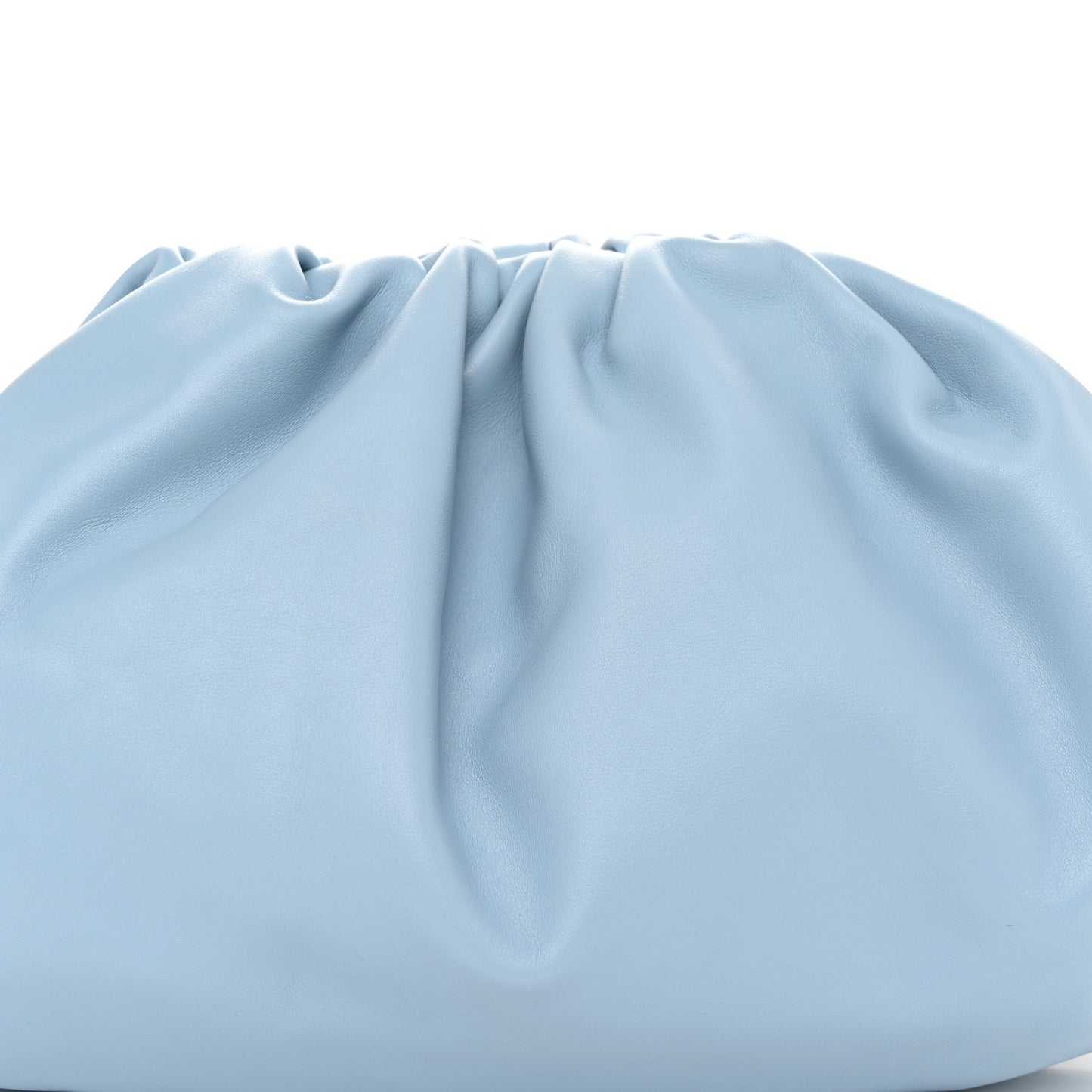Smooth Butter Calf The Pouch Oversized Clutch Ice